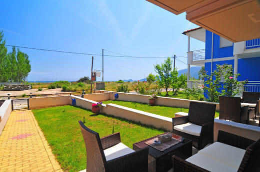 Golden Sunrise Apartments Chrysi Ammoudia Exterior foto