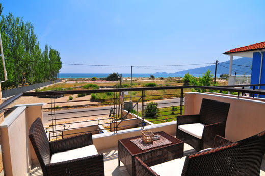 Golden Sunrise Apartments Chrysi Ammoudia Exterior foto